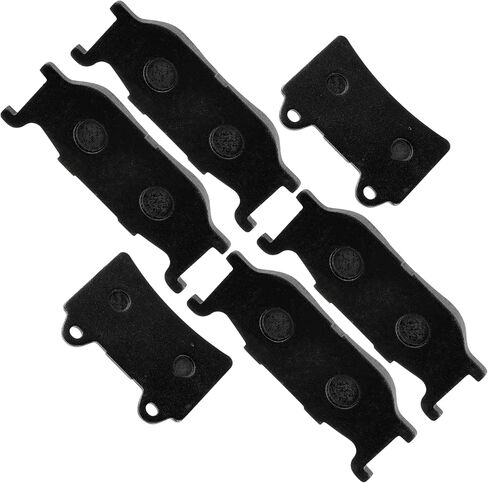 Caltric Front Rear Brake Pads Compatible with Yamaha Road Star 1600 Silverado Ltd Xv1600 Xv-1600 1999-2003 in Saudi Arabia