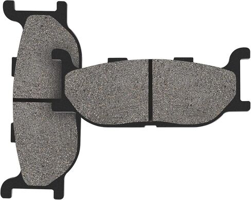 AHL Semi-metallic Brake Pads Set for Yamaha XVS1300 V-Star 2007-2014 / XVS 1300 XVS1300 V-Star 1300 Tourer 2007-2014 / XVS1300 V-Star De Luxe 2013-2014 / XVS1300 A XVS1300A Midnight Star 2007-2015 in Saudi Arabia