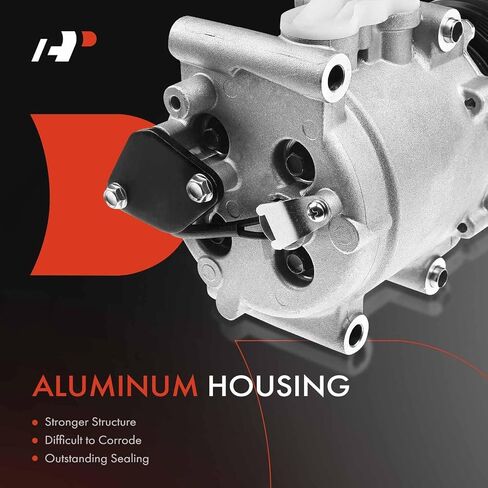 A-Premium Air Conditioner AC Compressor with Clutch Compatible with Ford Five Hundred Freestyle 3.0L 2005-2007, Mercury Montego 3.0L 2005-2007 in Saudi Arabia