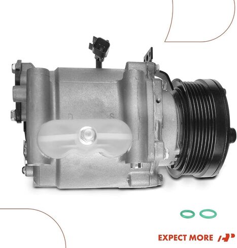 A-Premium Air Conditioner AC Compressor with Clutch Compatible with Ford Five Hundred Freestyle 3.0L 2005-2007, Mercury Montego 3.0L 2005-2007 in Saudi Arabia