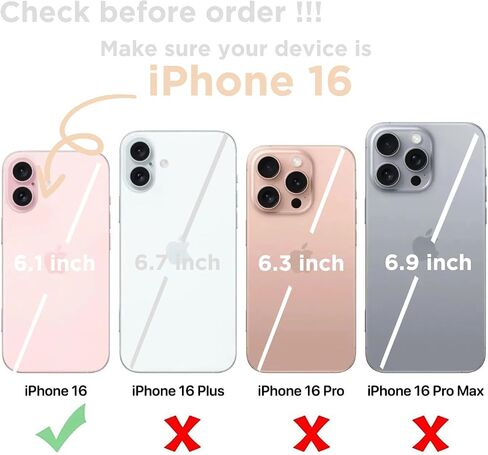 حافظة محفظة uCOLOR لهاتف iPhone 16 Pro Max 6.9 بوصة Magsafe مع فتحة حامل البطاقة، متوافقة مع MagSafe، تصميم جلد PU قابل للطي مع واقي عدسة الكاميرا 6.9 بوصة (أسود ليوبارد) in Kuwait