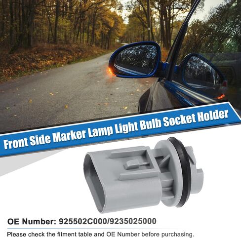 UXCELL NO.925502C000/9235025000 MODE SIDE MADE MARKER LAMP LIRGLE SOCKET SOCKET HYUNDAI ELANTRA 2001 2002 2003 2005 2005 in Saudi Arabia