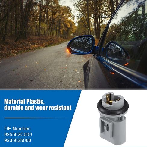 UXCELL NO.925502C000/9235025000 MODE SIDE MADE MARKER LAMP LIRGLE SOCKET SOCKET HYUNDAI ELANTRA 2001 2002 2003 2005 2005 in Saudi Arabia