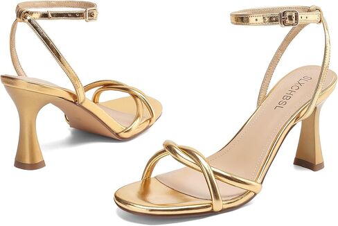Women's Round Toe Strappy Heels with 3 Inch Chunky Block High Heels for women with Adjustable Ankle Strap Comfortable Heeled Sandals Open Toe Dress Shoes for Wedding Party or Prom in Saudi Arabia
