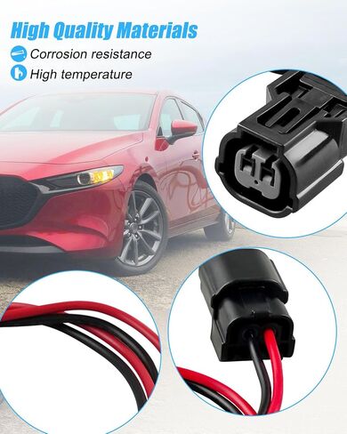 2Pin الأمامي الإشارة الإشارة الموصل الملحوم ل Mazda 3 Honda Insight Civic CR-V Odyssey استبدال 6189-0891 33303-SA-003 in Saudi Arabia