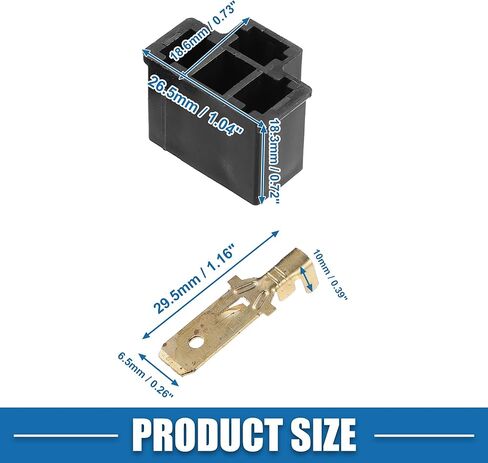 Car Socket Xenon Light Bulb Connector Kit Wiring Harness Headlight Connector for H4 9003 HB2 (Set of 2) in Saudi Arabia