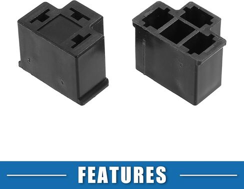 Car Socket Xenon Light Bulb Connector Kit Wiring Harness Headlight Connector for H4 9003 HB2 (Set of 2) in Saudi Arabia