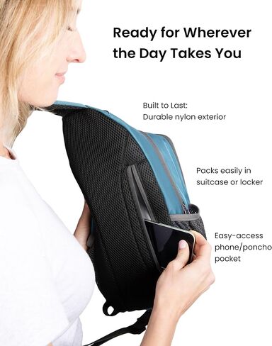 Crossbody Bag - Travel Sling Backpack for Hiking, Theme Parks & Cruises - Versatile Lightweight Medium Daypack in Saudi Arabia