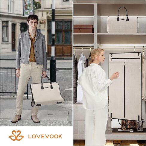 LOVEVOOK Garment Bags for Travel,3 in 1 Garment Duffle Bags for Travel with Shoe Pouch,Carry on Garment Bag for Women Men,Hanging Suitcase Suit Dress Business Travel Bag Weekender Bag in Saudi Arabia