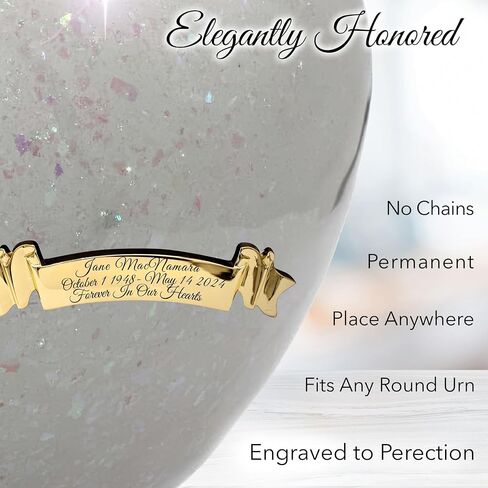 Glass Mosaic Cremation Urn for Ashes for Women - Personalized Cremation Urns for Human Ashes Adult Female Decorative Urns - Beautifully Handcrafted Glass Urn for Women in Kuwait