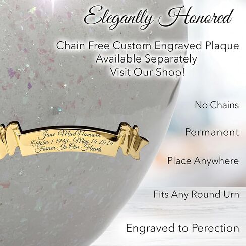 Glass Mosaic Cremation Urn for Ashes for Women - Personalized Cremation Urns for Human Ashes Adult Female Decorative Urns - Beautifully Handcrafted Glass Urn for Women in Kuwait