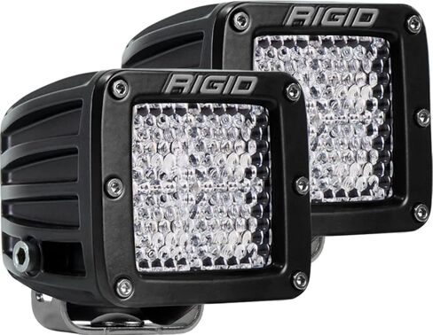 Rigid Industries 202513 LED Light (D-Series Pro, 3 Inch, Flood Diffused Beam, Pair, Universal), 2 Pack in Saudi Arabia