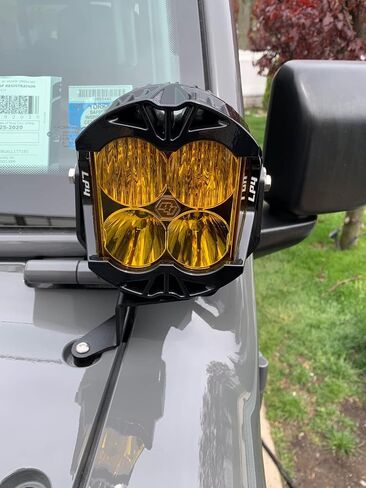 Motobilt A-Pillar Light Mount Kit for Jeep JL/JT (Finish (Raw Steel)) in Saudi Arabia