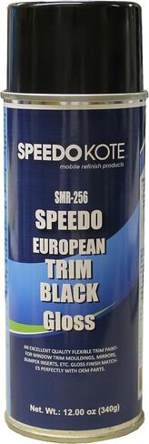 Speedokote European Trim Black Gloss, Automotive Grade, 12 oz. Aerosol can, SMR-256 in Saudi Arabia