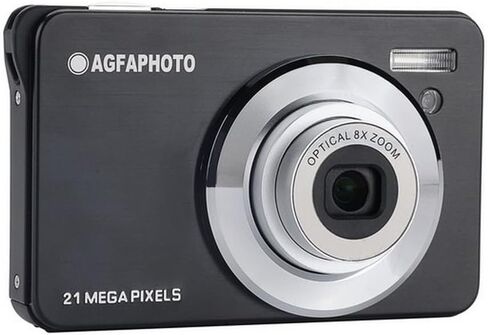 AGFA Photo Realishot DC8300 - Compact Digital Camera, 18MP, Full HD Video, 2.7'' LCD Screen, 8X Optical Zoom, Lithium Battery - Purple in Kuwait