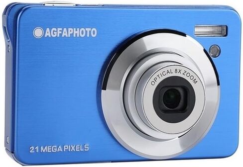 AGFA Photo Realishot DC8300 - Compact Digital Camera, 18MP, Full HD Video, 2.7'' LCD Screen, 8X Optical Zoom, Lithium Battery - Purple in Kuwait