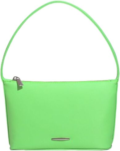 Nylon Shoulder Bag for Women Trendy Handbag and Purses Convenient Hobo Bag Clutch Totes with Zipper Closure in Saudi Arabia