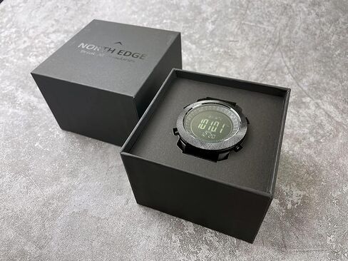 Military Tactical Watch for Men Military Watches for Men Digital Wrist Watches for Sports Outdoors, Pedometer, Compass, Calories, Durable Nylon Band in Saudi Arabia