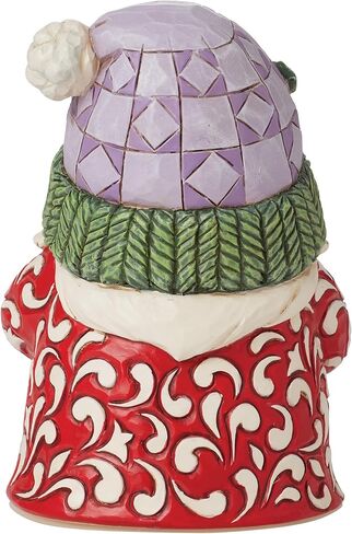 Enesco Jim Shore Heartwood Creek Gnome يشرب الكاكاو الساخن- راتنجات الحجر مُرسم يدويًا مصنوعة من التماثيل القابلة للتجميع القابلة للتحصيل تمثال ديكور عيد الميلاد ، 4 بوصات in Saudi Arabia