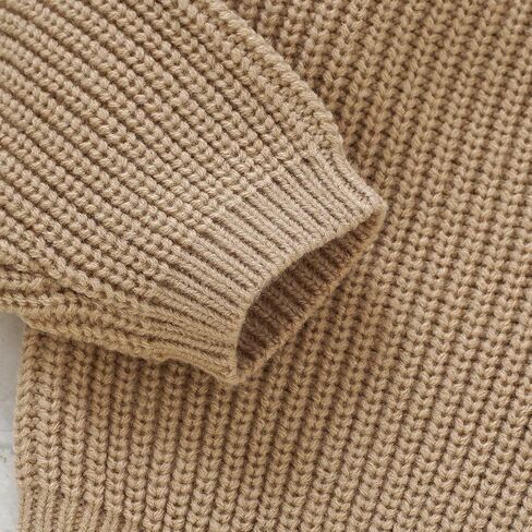 Toddler Girl Big Sister Embroidered Knit Sweater Long Sleeve Pullover Sweatshirt Fall Winter Clothes in Kuwait