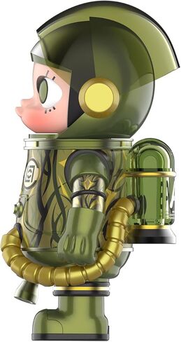 Pop Mart Mega Space Molly 100 ٪ Clot-Olive Alienegra ، ارتفاع 2.99 بوصة ، ألعاب للديكور المنزلي الحديث ، لعبة قابلة للتحصيل لملحقات المكتب ، 1pc in Saudi Arabia