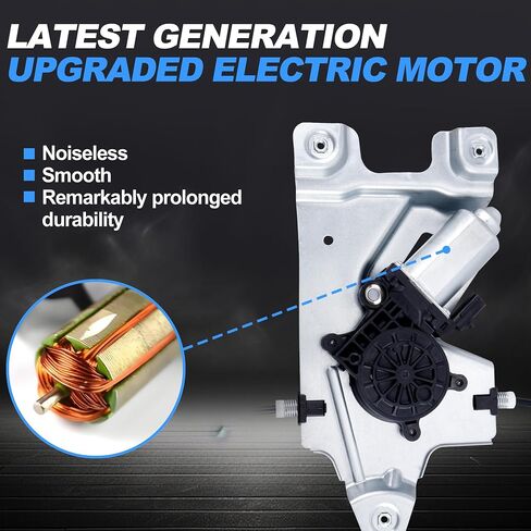 19014 Front Left Window Regulator Compatiable with Chevy Equinox 2012-2016 in Saudi Arabia
