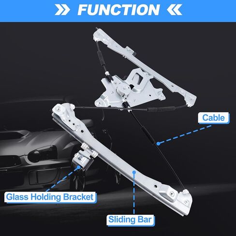 19014 Front Left Window Regulator Compatiable with Chevy Equinox 2012-2016 in Saudi Arabia