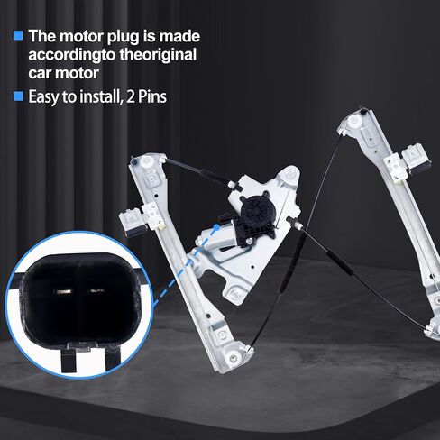 19014 Front Left Window Regulator Compatiable with Chevy Equinox 2012-2016 in Saudi Arabia