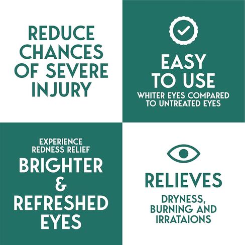 First AID Eyewash | Eye Cleansing Eyewash | OSHA Approved | Meets ANSI Standard | Set of 4 Vials in Saudi Arabia