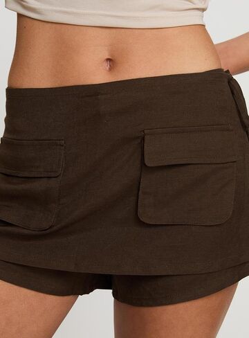 mxiqqpltky y2k cargo denim تنورة نساء منخفض in Kuwait