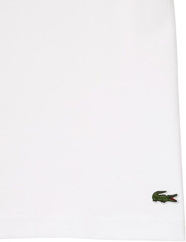Lacoste لاكوست المنتظم قميص تي شيرت الأكمام القصيرة مع الرسوم البيانية التمساح الكبيرة على مقدمة الصدر in Kuwait