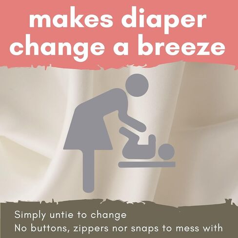 Newborn Baby Boy Long Sleeve Sleeper Gown Coming Home Outfit Nightgown Hat Set 0-3 month (Green) in Kuwait