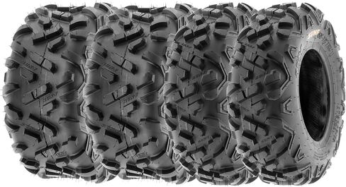 SunF 145/70-6 19x7-8 All Terrain Tires ATV UTV 6 PR POWER II A051 - BUNDLE in Saudi Arabia