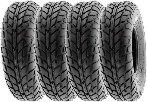 SunF 19x7-8 19x7x8 Hardpack Race Sport ATV UTV Quad Tire 6 PR A021 - SET of 4 in Saudi Arabia