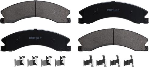 Detroit Axle - مجموعة الفرامل لـ 11-19 Chevy Silverado GMC Sierra 2500 3500 HD Distr Brakes Rotors 2011 2012 2013 2015 2015 2017 2018 2019 in Saudi Arabia
