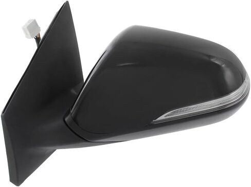For Hyundai Sonata 2015 2016 2017 Door Mirror Driver Side | Power | Heated | With Signal Indicator | Paint To Match | Replacement For 87610-C2010 | HY1320204 in Saudi Arabia