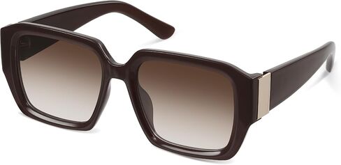 Oversized Square Sunglasses for Women Black Classic Square Sunglasses for Women Ladies Big Sun Glasses Vacation in Saudi Arabia