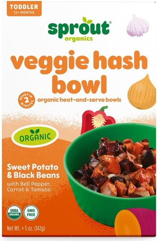 Sprout Organics, Toddler Meal, Oatmeal Raisin Breakfast Bowl, 5 oz (8-count) in Saudi Arabia