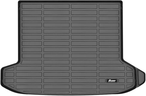 Ikon Motorsports TPE Cargo Trunk Liner ، متوافقة مع 2022-2025 Hyundai Tucson & Hybrid ، مخصص في حماية حماية الجرة الخلفية الثقيلة في حميات الشحن الخلفية ، الأسود ، الأسود in Saudi Arabia