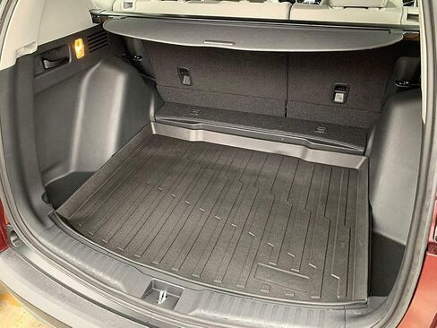 بطانة البضائع-حصيرة جذع لـ Honda CR-V CRV (الموضع السفلي) 2017-2022-حصائر جذع مقاومة للطقس للسيارات ذات الشفاه المرتفعة-مطاطية صندوق السيارة غير المنقولة-التصميم الليلي مسبقًا in Kuwait