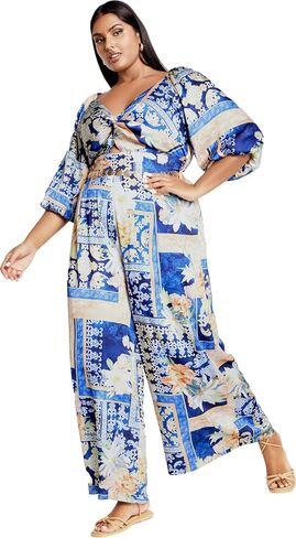 City Chic plus phemsuit ، بذلة طباعة مرسيليا in Saudi Arabia