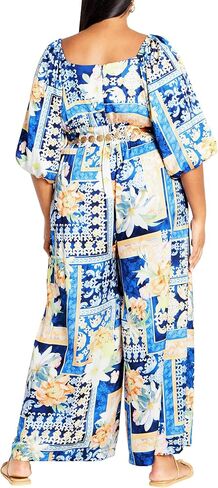 City Chic plus phemsuit ، بذلة طباعة مرسيليا in Saudi Arabia