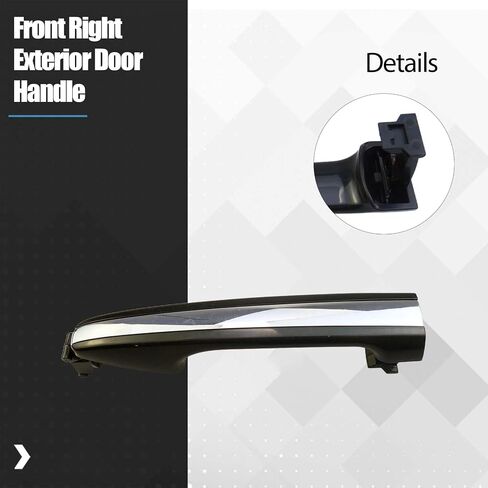 Front Right Exterior Door Handle Compatible with Toyota Avalon 2013 2014 2015 2016 2017 2018 in Saudi Arabia