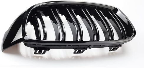 F32 Grill Front Kidney Grille Replacement Compatible with 2014-2020 4 Series F32 F33 F36 428i 430i 435i 440i 2015-2019 F82 F83 M4 3 Series F80 M3 (Double Slats Gloss Black) in Saudi Arabia