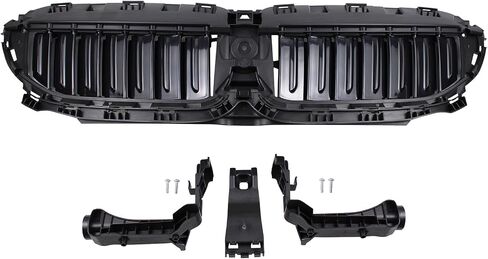 Newyall Front Upper Grille مصراع نشط مع محرك لـ BMW 330i M340i Xdrive M3 2019 2020 2021 2022 in Saudi Arabia