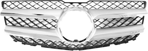Partsflow Front Pumper Grille مع مجموعة شواية Chrome لعام 2013 2014 2015 Mercedes-Benz GLK250 GLK350 2048802983 in Kuwait