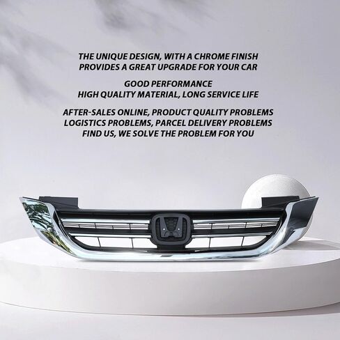 Front Bumper Grille For 2013-2015 Honda Accord Sedan Replacement for HO1200214 Upper Chrome Grille Replace Grill in Saudi Arabia