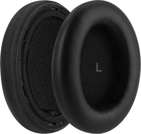 Geekria QuickFit Replacement Ear Pads for Sennheiser Momentum 4 Wireless Over-Ear Headphones Ear Cushions, Headset Earpads, Ear Cups Cover Repair Parts (Brown) in Saudi Arabia