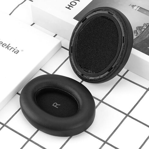 Geekria QuickFit Replacement Ear Pads for Sennheiser Momentum 4 Wireless Over-Ear Headphones Ear Cushions, Headset Earpads, Ear Cups Cover Repair Parts (Brown) in Saudi Arabia