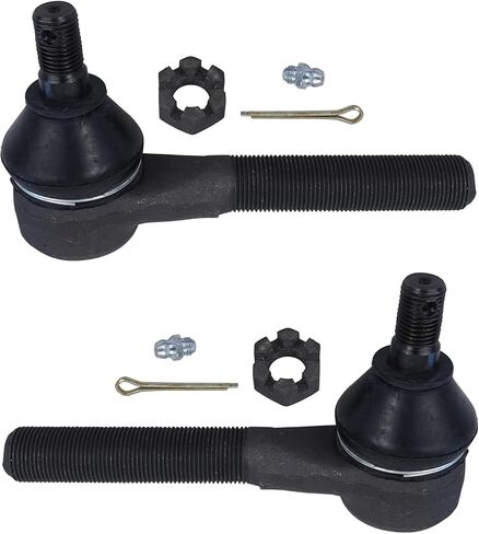 Detroit Axle - 2WD/RWD 6pc Front Suspension Kit for Ford 1987-1996 F-150 Lower and Upper Ball Joints Outer Tie Rod Ends 1988 1989 1990 1991 1992 1993 1994 1995 Replacement in Saudi Arabia